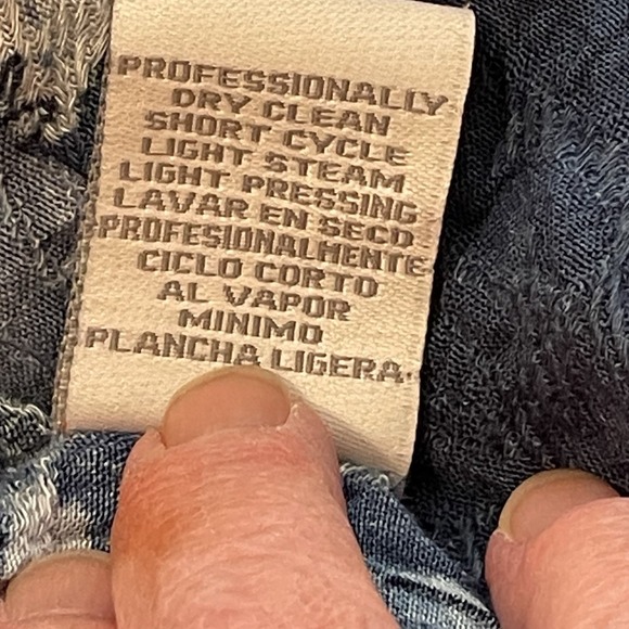 Dress Barn Womens 18W Tropical Print Sleeveless Midi Dress‎ Blue Vacation Beach - Picture 11 of 11